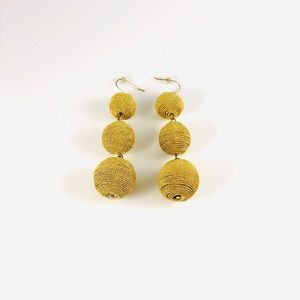 SOLD— Gold Bon Bon Earrings